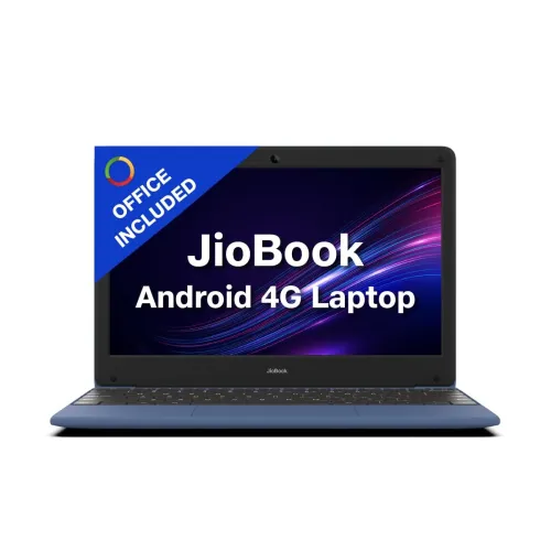 Image of JioBook 11 with Lifetime Office | Android 4G Laptop Mediatek 8788 (JioOS) | Octa-core | 4GB RAM 