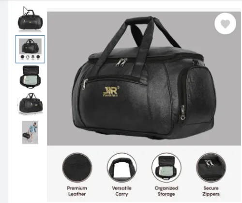 Image of JIRFASHION  35 L Hand Duffel Bag
