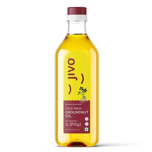 Image of Jivo Groundnut Oil 1 Litre |