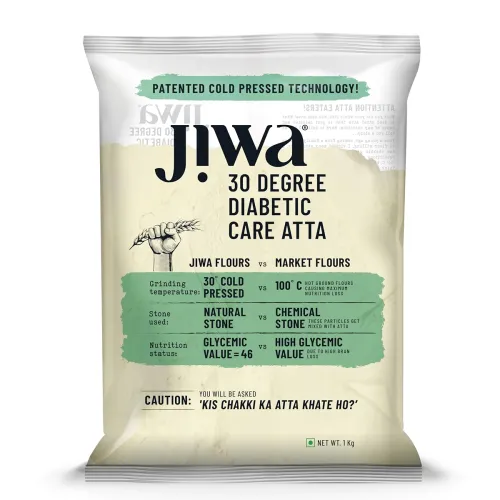 Image of Jiwa 30 Degree Diabetic Care Atta 1 Kg