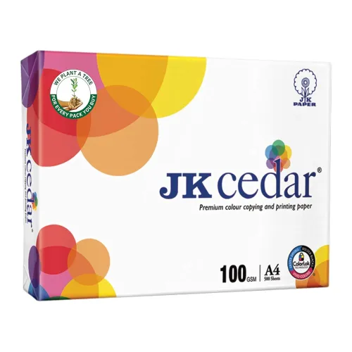 Image of JK Paper Cedar - A4 500 Sheets,100 GSM- Box (5 Reams)