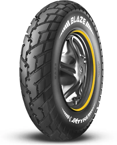 Image of JK TYRE 1S15290A12540JA210BLAZE BA21 90/100-10 Front & Rear Two Wheeler Tyre 