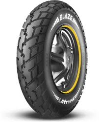 JK TYRE 1S15290A12540JA210BLAZE BA21 90/100-10 Front & Rear Two Wheeler Tyre 