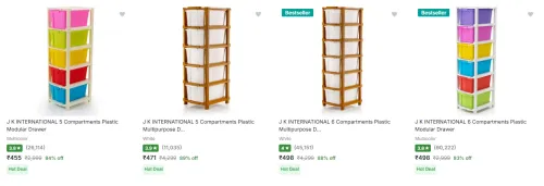 Image of J K International Desk Organizers at minimum 70% Discount