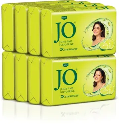Jo Fresh Lime Soap with Glycerine (8 x 150 g)