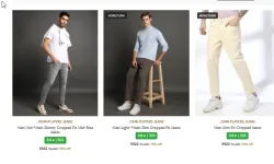 JOHN PLAYERS JEANS Minimum 70% Discount