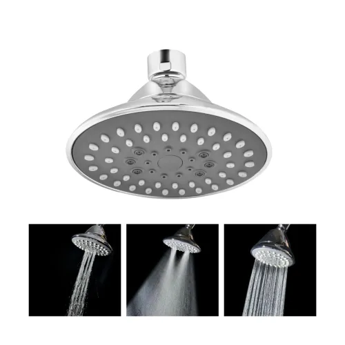 Image of Johnson Hydra 100mm 3-Flow Overhead Shower 
