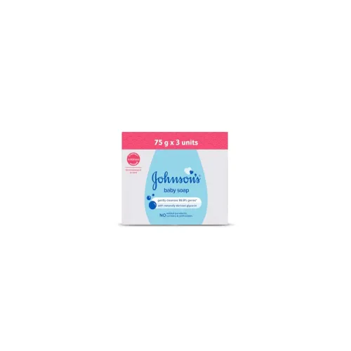 Image of Johnson & Johnson Baby Soap 75g (Pack of 3)