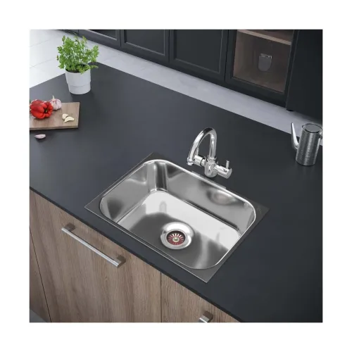 Image of Johnson Nexa SS304 Single Bowl Kitchen Sink (18x16x8 Inch)