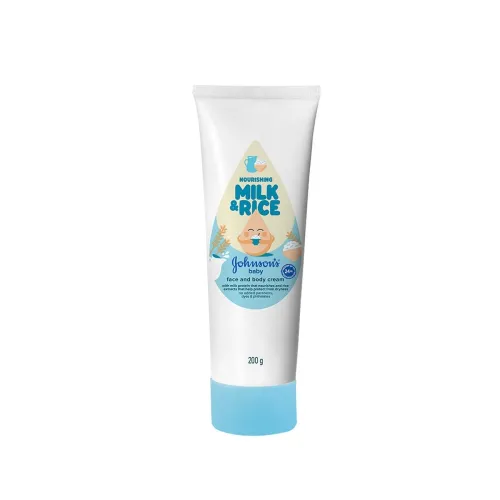 Image of Johnson's Baby Milk and Rice Cream, 200g 
