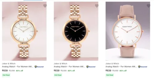 Image of Joker Witch Women's Watches at 80% discount 