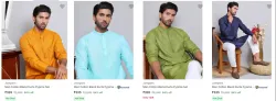Jompers Mens Kurta Pyjama Set at minimum 70% Discount