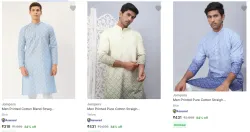 Jompers Mens Kurtas Starting @ ₹319