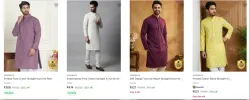 Jompers Men's Kurtas upto 85% Discount
