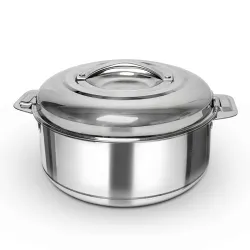 Joy Casserole 1700 ml with Lid Insulated Hot Pot for Roti, Rice & Curry