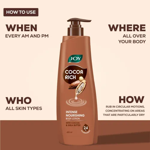 Image of Joy Cocoa Rich Body Lotion for Intense 