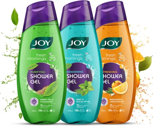 Image of Joy Fresh Morning Purifying Shower Gel Body Wash  (3 x 250 ml)