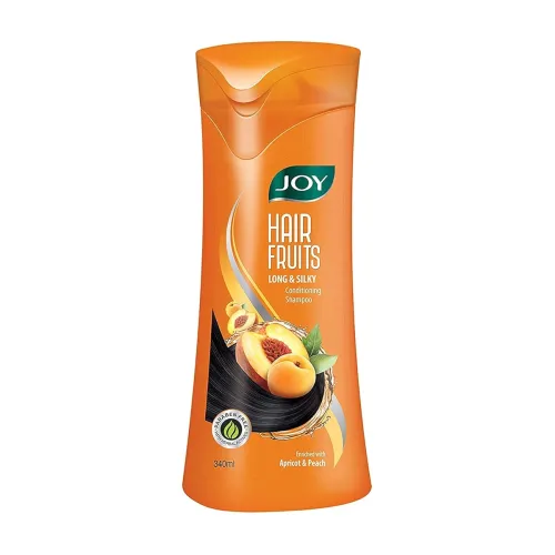 Image of Joy Hair Fruits Long & Silky Conditioning Shampoo Enriched with Apricot & Peach, 340 ml