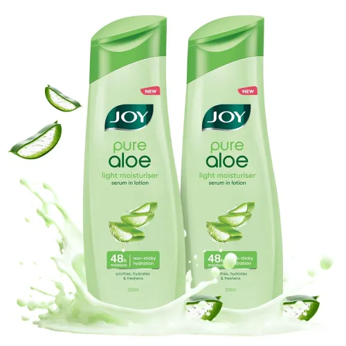 Image of Joy Pure Aloe Light Moisturising Body Lotion 300ml x 2