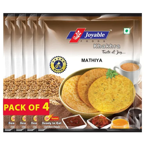 Image of Joyable Mathiya Khakhra Gujarati Snacks (PO4)