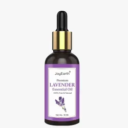 JOYEARTH Lavender Essential Oil For Hair, Skin Care, Sleep, Diffuser For Women & Men 30 ml