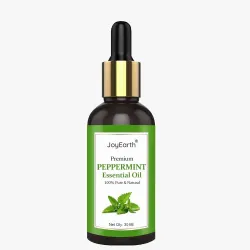 JOYEARTH Peppermint Essential Oil For Hair, Skin, Massage 30 ml (Pack of 1)