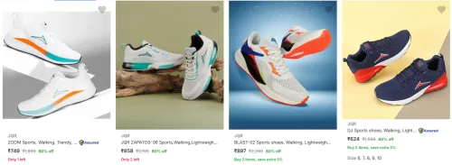 Image of Jqr Men’s Sports Shoes at minimum 60% Discount