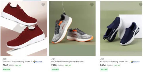Image of Jqr Men’s Sports Shoes Starting @ ₹242