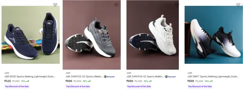 Image of Jqr Men’s Sports Shoes upto 74% Discount