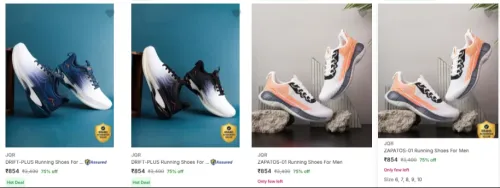 Image of Jqr Men’s Sports Shoes upto 75% Discount