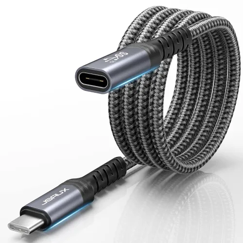 Image of JSAUX® Type C Extension Cable 6.5Ft, PD 100W Type C Cable Fast Charging