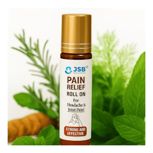 Image of JSB Stress Relief Oil Roll On for Massage | Headache Relief | Migraine | Computer Eyes Pain | After Viewing Mobile Scree