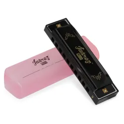 Juarez JJ10OR Harmonica in Orange – Easy to Play, Rich Sound