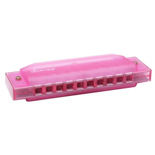 Image of Juarez JJ10PP Harmonica in Purple – 10 Hole Diatonic Mouth Organ in Key of C