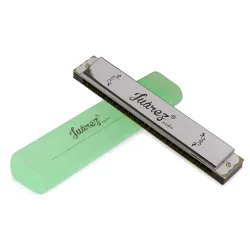 JUAREZ JRH24A Professional Blues Harmonica Key 