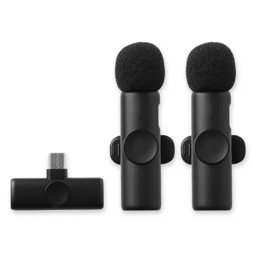 Image of Juarez K11 Wireless Dual Mini Lavalier Microphone Set
