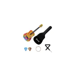 Juarez Retro Acoustic Guitar 38 Inch with Accessories