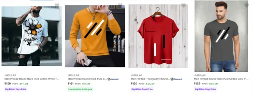 Image of Jugular Men's T-Shirts upto 84% Discount