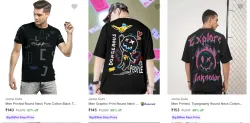 Jump Cuts Mens T-Shirts upto 89% Discount