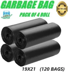 JUNDYA 12L Garbage Bags (Pack of 120)
