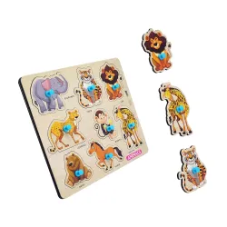 Jungle Animal Wooden Puzzle