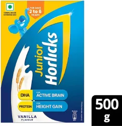 Junior Horlicks Vanilla BIB  (500 g)