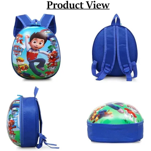 Image of JUNIOR JOE 10 Inch Hard Shell Kids Pre-School Backpack Polyester Round Shaped
