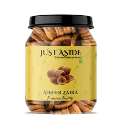 JUST ASIDE Premium Dried Anjeer Figs | Soft & Sweet Afghani Anjeer/Big Dried Anjir Figs | Rich Source of Iron, Vitamins 