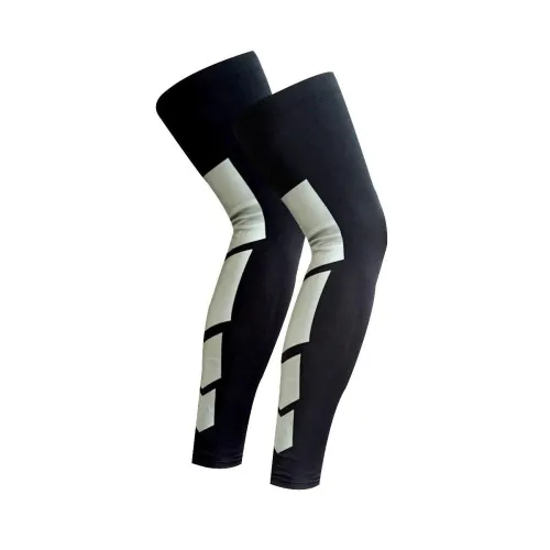 Image of Just Care 1 Pair Anti Slip Full Length Compression Leg Sleeve