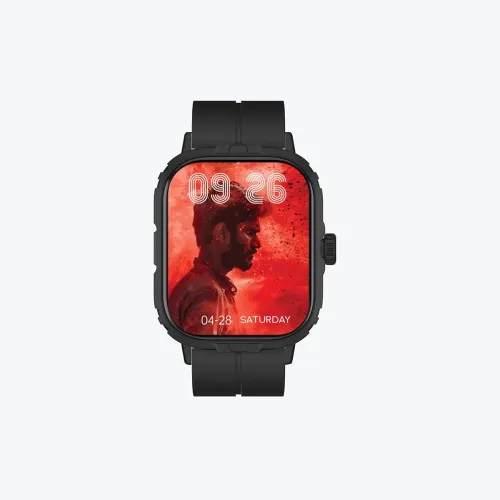 Image of JUST CORSECA Sprint Smartwatch Black dial with Blue Strap