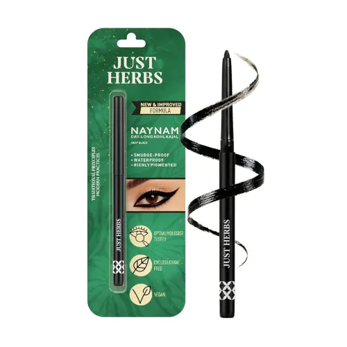Image of Just Herbs 2-in-1 Eyeliner + Kajal (0.3g)