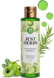 Just Herbs Anti Hair fall Shampoo with Rosemary Amla & 12 Ayurvedic Herbs (200 ml)