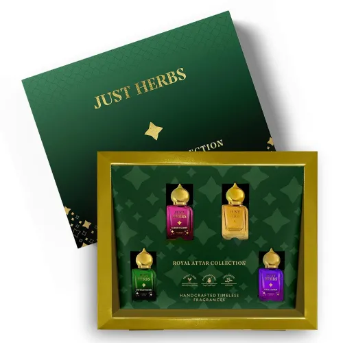 Image of Just Herbs Attar Non Alchoholic Long Lasting Fragrance