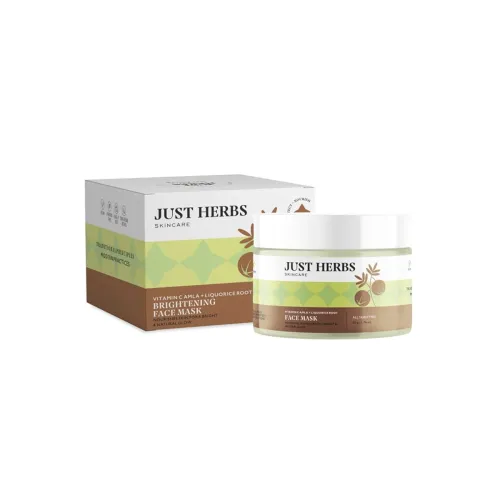 Image of Just Herbs Ayurvedic Vitamin C Face Pack -50gm